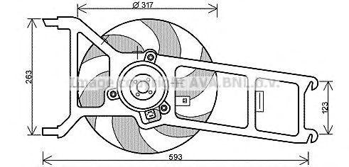 Ventilator, radiator