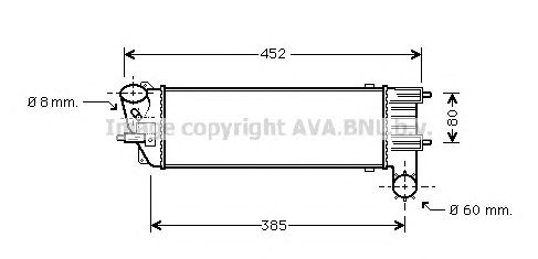 Intercooler, compresor