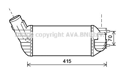 Intercooler, compresor