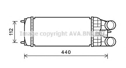 Intercooler, compresor