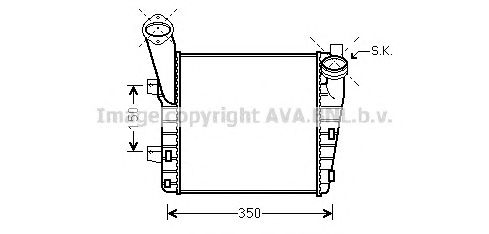 Intercooler, compresor