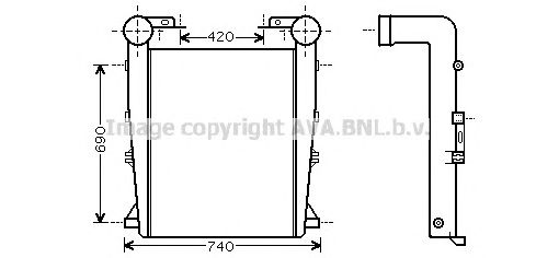 Intercooler, compresor