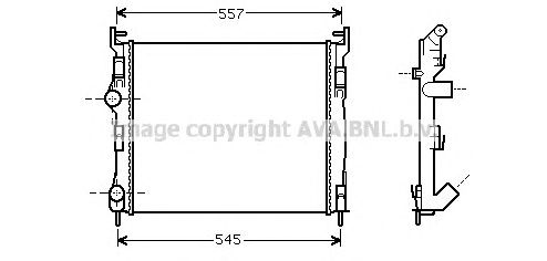 Radiator, racire motor