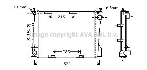 Radiator, racire motor