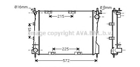 Radiator, racire motor