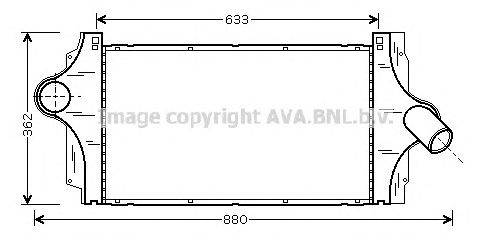 Intercooler, compresor