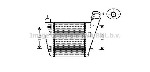 Intercooler, compresor