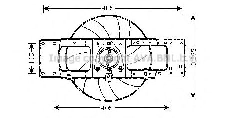 Ventilator, radiator