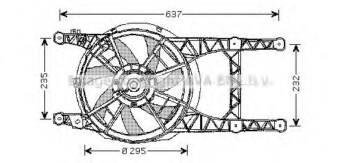 Ventilator, radiator