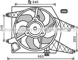 Ventilator, radiator