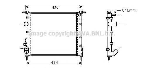 Radiator, racire motor