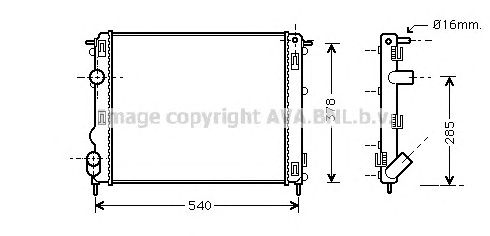 Radiator, racire motor