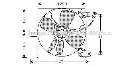 Ventilator, radiator