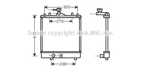 Radiator, racire motor