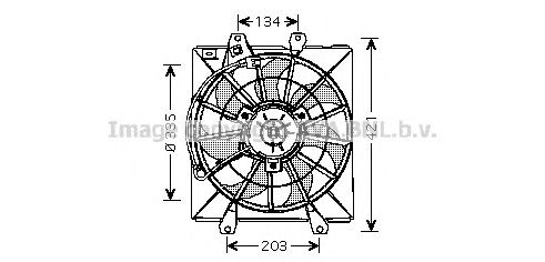 Ventilator, radiator