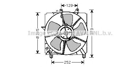 Ventilator, radiator