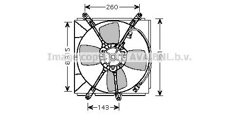 Ventilator, radiator