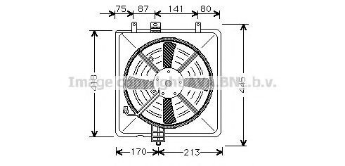 Ventilator, radiator