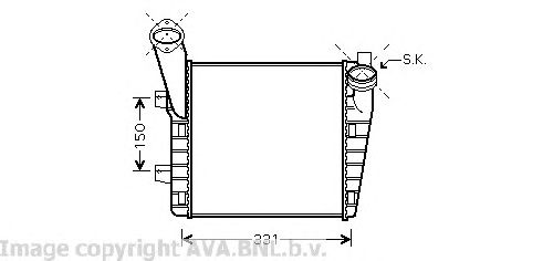 Intercooler, compresor