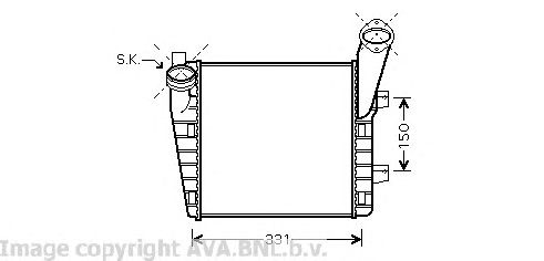 Intercooler, compresor