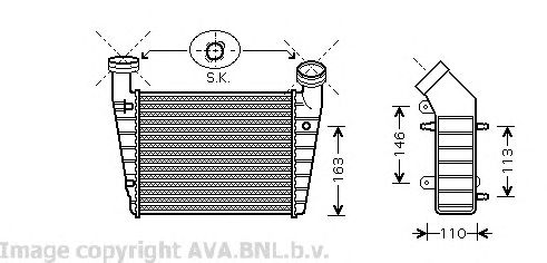 Intercooler, compresor