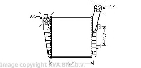 Intercooler, compresor