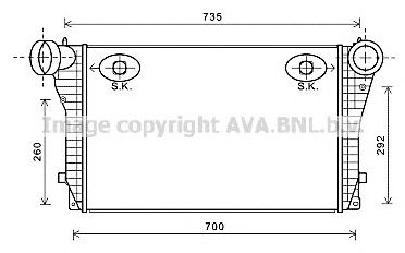 Intercooler, compresor