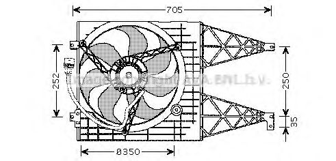 Ventilator, radiator