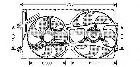 Ventilator, radiator