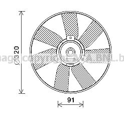 Ventilator, radiator