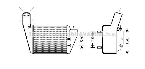 Intercooler, compresor