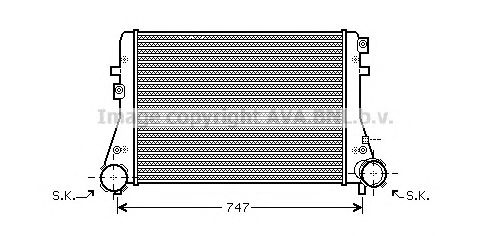 Intercooler, compresor