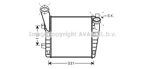 Intercooler, compresor