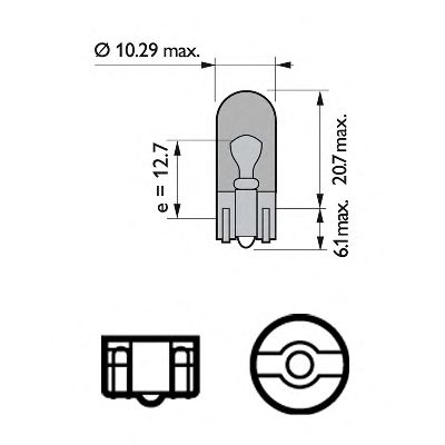 Bec, semnalizator; Bec incandescent; bec,lumini de stationare; Bec, semnalizator; bec,lumini de stationare