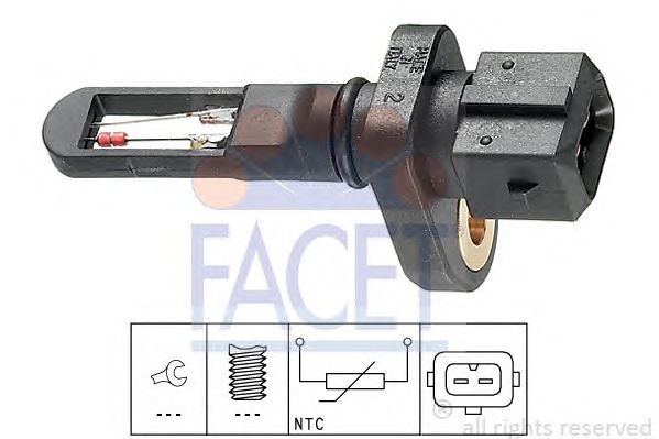 senzor,temperatura aer admisie VW GOLFIV/BORA