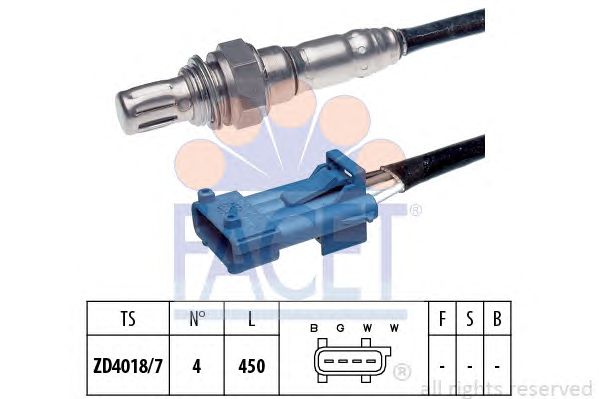 Sonda Lambda PEUGEOT 207/308 1,4/1,6 16V 07-