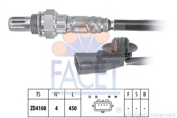 Sonda Lambda DACIA DUSTER 1,6 10-