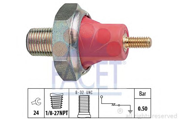 Senzor presiune ulei FORD TRANSIT 2,5D/TD 8