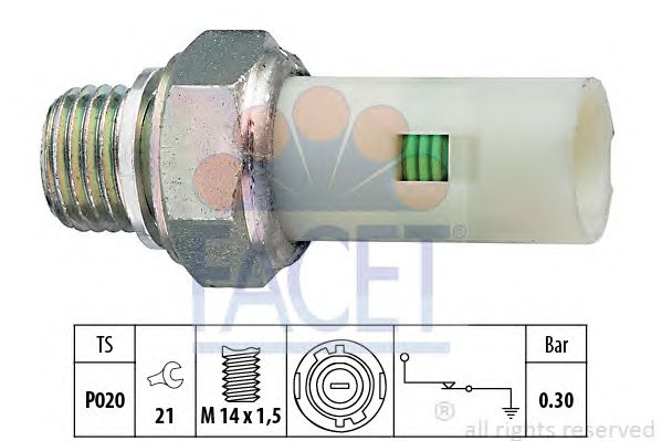 Senzor presiune ulei MITSUBISHI 1,9TD CARIS