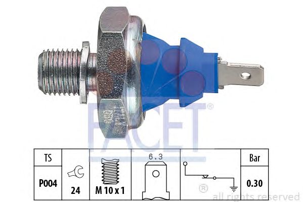 Senzor presiune ulei VW GOLF/PASSAT 92- 0,3