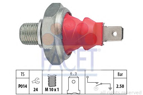 Senzor presiune ulei VW AUDI V6 2,6-2,8 2,5