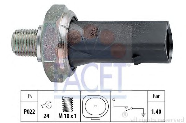 Senzor presiune ulei VW A4/A6/GOLF/BORA 1,8/2,4