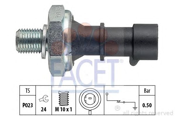 Senzor presiune ulei OPEL CORSA/AGILA 12V