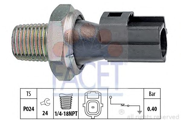 Senzor presiune ulei FORD TRANSIT 00-, JUMPER 2,2 HDI