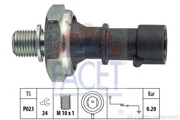 Senzor presiune ulei OPEL VECTRA C 3,0CDTI