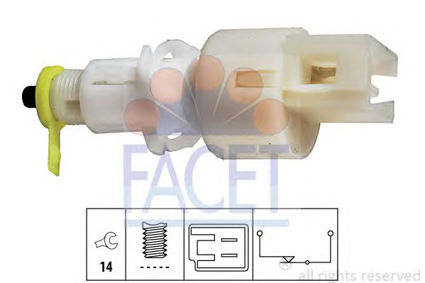 Comutator lumini frana FIAT ALFA 145/146/156