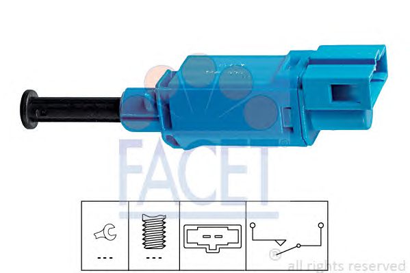 Comutator lumini frana; Comutator, actionare ambreiaj (Tempomat)