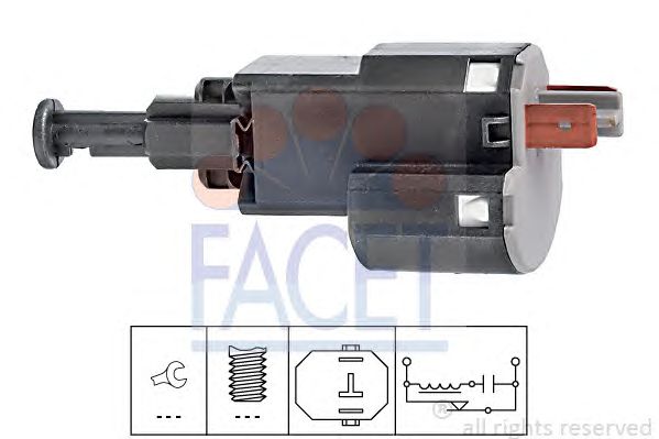 Comutator lumini frana OPEL ASTRA G/VECTRA B