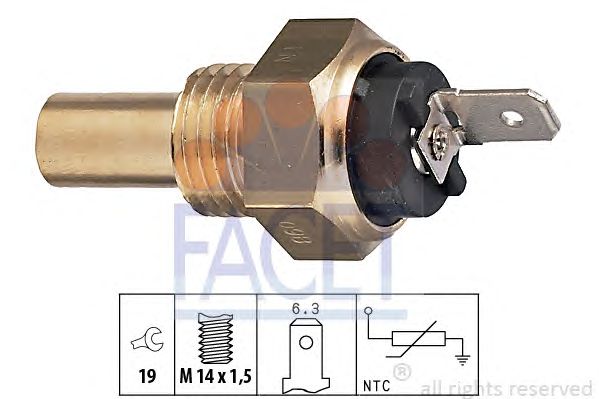 Senzor,temperatura lichid de racire BMW 3/5/7 75-86