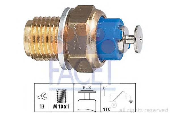 Senzor,temperatura ulei VW A80/100